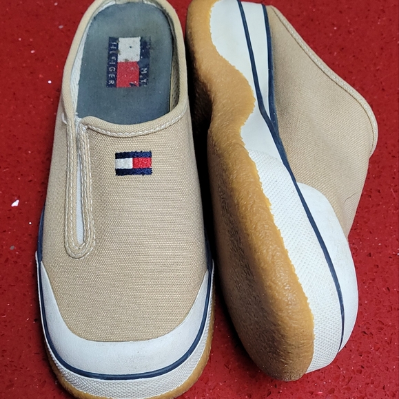 Vintage Tommy Hilfiger tennis shoes mules - Picture 3 of 10